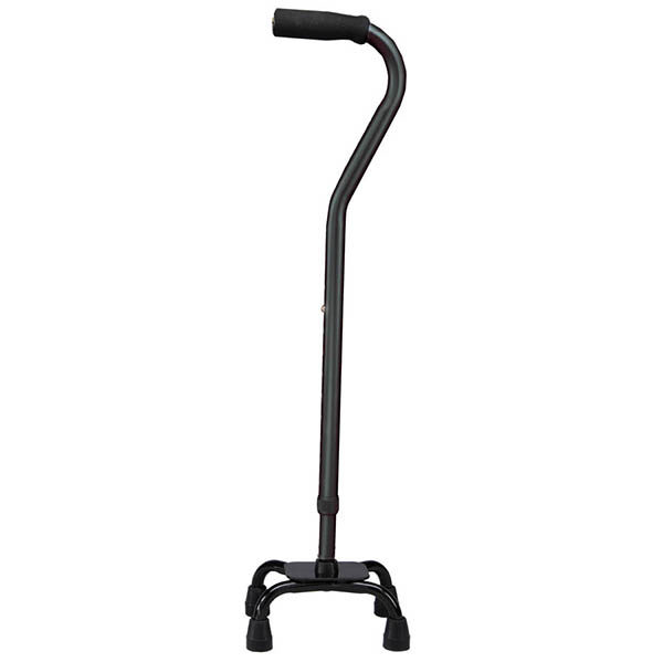 FGA74100-small_base_designer_quad_cane_black_full_view-Carnegie_Sargents_Pharmacy