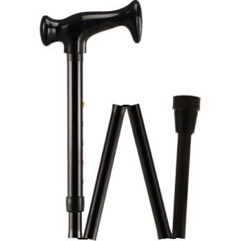 Nova - Designer Aluminum Folding Cane - Black