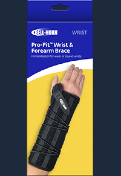 PRO HEALTHCARE Adjustable Wrist & Forearm Splint for pain relief