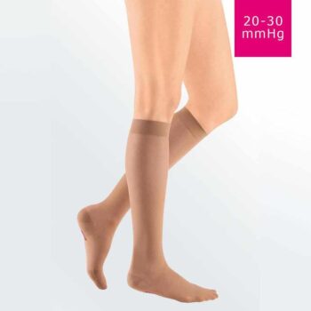 mediven sheer and soft_20-30 mmHg calf closed toe standard
